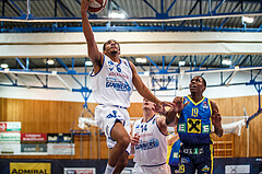 Basketball, Admiral Basketball Superliga 2019/20, Grunddurchgang 18.Runde, UNGER STEEL Gunners Oberwart, UBSC Graz, Lawrence Alexander (6)