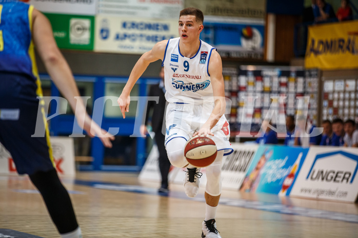 Basketball, Admiral Basketball Superliga 2019/20, Grunddurchgang 18.Runde, UNGER STEEL Gunners Oberwart, UBSC Graz, Edi Patekar (9)