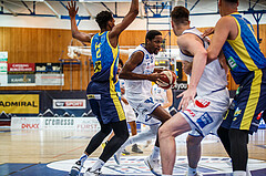 Basketball, Admiral Basketball Superliga 2019/20, Grunddurchgang 18.Runde, UNGER STEEL Gunners Oberwart, UBSC Graz, Eric Katenda (13)