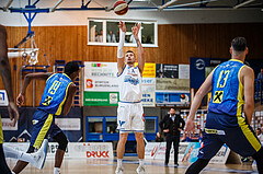 Basketball, Admiral Basketball Superliga 2019/20, Grunddurchgang 18.Runde, UNGER STEEL Gunners Oberwart, UBSC Graz, Saimon Sutt (11)