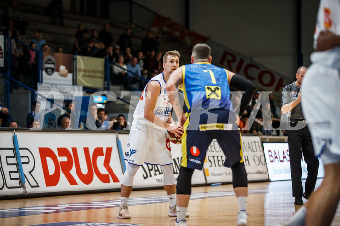 Basketball, Admiral Basketball Superliga 2019/20, Grunddurchgang 18.Runde, UNGER STEEL Gunners Oberwart, UBSC Graz, Georg Wolf (10)