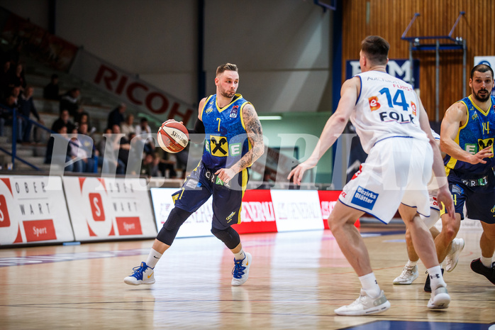 Basketball, Admiral Basketball Superliga 2019/20, Grunddurchgang 18.Runde, UNGER STEEL Gunners Oberwart, UBSC Graz, Marko Car (7)