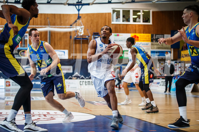 Basketball, Admiral Basketball Superliga 2019/20, Grunddurchgang 18.Runde, UNGER STEEL Gunners Oberwart, UBSC Graz, Lawrence Alexander (6)