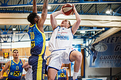Basketball, Admiral Basketball Superliga 2019/20, Grunddurchgang 18.Runde, UNGER STEEL Gunners Oberwart, UBSC Graz, Sebastian Käferle (7)