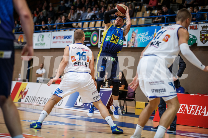 Basketball, Admiral Basketball Superliga 2019/20, Grunddurchgang 18.Runde, UNGER STEEL Gunners Oberwart, UBSC Graz, Marko Car (7)