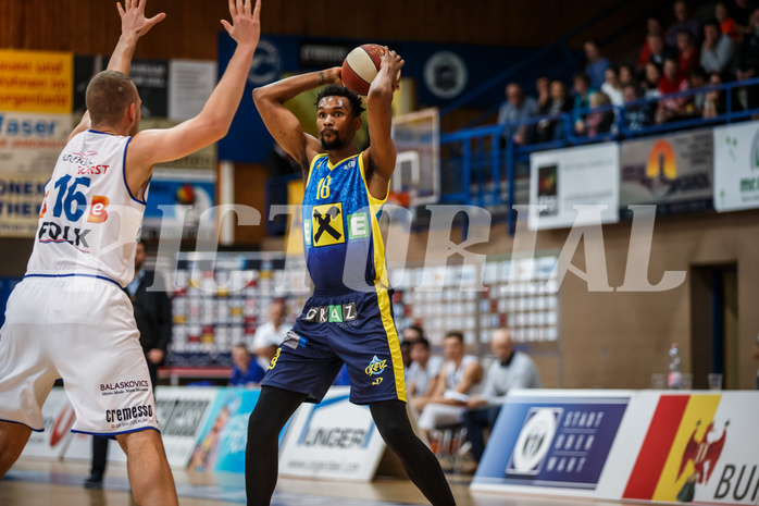 Basketball, Admiral Basketball Superliga 2019/20, Grunddurchgang 18.Runde, UNGER STEEL Gunners Oberwart, UBSC Graz, Justin McCaw (18)
