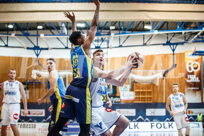 Basketball, Admiral Basketball Superliga 2019/20, Grunddurchgang 18.Runde, UNGER STEEL Gunners Oberwart, UBSC Graz, Maximilian Schuecker (14)