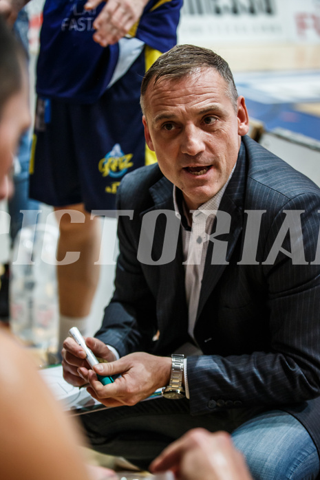 Basketball, Admiral Basketball Superliga 2019/20, Grunddurchgang 18.Runde, UNGER STEEL Gunners Oberwart, UBSC Graz, Ervin Dragsic (Head Coach)
