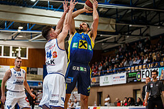 Basketball, Admiral Basketball Superliga 2019/20, Grunddurchgang 18.Runde, UNGER STEEL Gunners Oberwart, UBSC Graz, Matija Poscic (14)