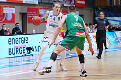 Basketball Superliga 2021/22, 2. Platzierungsrunde, Oberwart vs. Kapfenberg 


