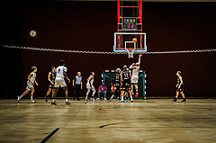 Basketball, Basketball Zweite Liga 2023/24, Grunddurchgang 1.Runde, Basket Flames, Mattersburg Rocks, Lazar Gagic (79)