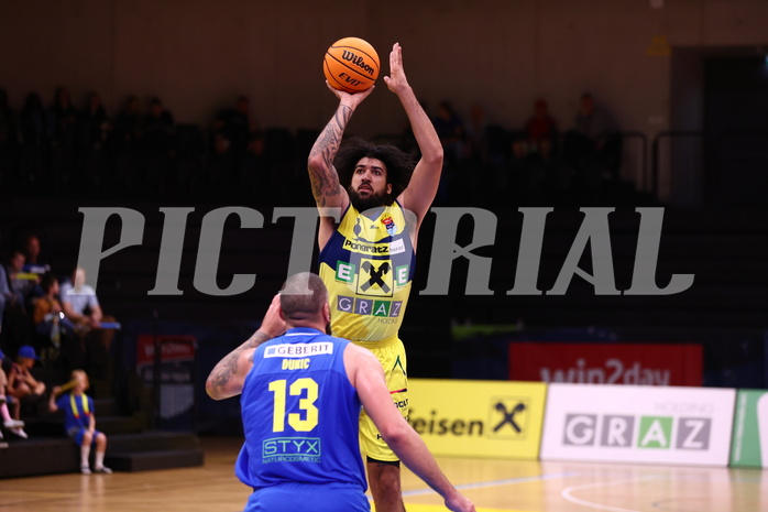 08.10.2023, Graz, Raiffeisen Sportpark Graz, Basketball Superliga 2023/24, Grunddurchgang, Runde 2, UBSC Raiffeisen Graz vs. SKN St. Pölten