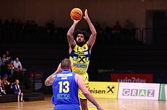 08.10.2023, Graz, Raiffeisen Sportpark Graz, Basketball Superliga 2023/24, Grunddurchgang, Runde 2, UBSC Raiffeisen Graz vs. SKN St. Pölten