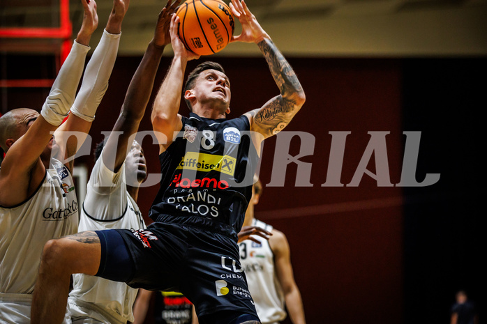 Basketball, Basketball Zweite Liga 2023/24, Grunddurchgang 1.Runde, Basket Flames, Mattersburg Rocks, Petar Zivkovic (8)