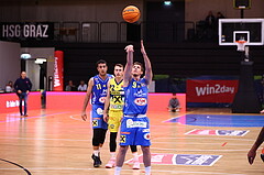 08.10.2023, Graz, Raiffeisen Sportpark Graz, Basketball Superliga 2023/24, Grunddurchgang, Runde 2, UBSC Raiffeisen Graz vs. SKN St. Pölten