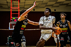 Basketball, Basketball Zweite Liga 2023/24, Grunddurchgang 1.Runde, Basket Flames, Mattersburg Rocks, Nnadalu Noble (44)