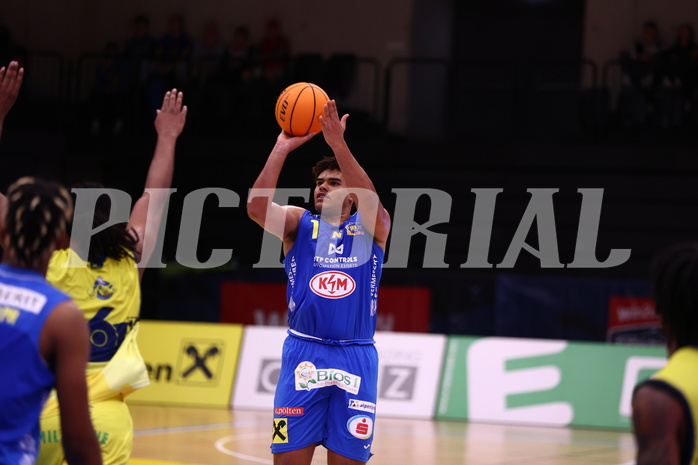 08.10.2023, Graz, Raiffeisen Sportpark Graz, Basketball Superliga 2023/24, Grunddurchgang, Runde 2, UBSC Raiffeisen Graz vs. SKN St. Pölten
