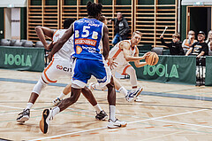 Basketball, Basketball Superliga 2023/24, Grundduchgang 2.Runde, Fürstenfeld Panthers, Oberwart Gunners, Georg Wolf (7)