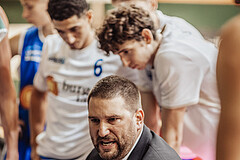 Basketball, Basketball Superliga 2023/24, Grundduchgang 2.Runde, Fürstenfeld Panthers, Oberwart Gunners, Horst Leitner (Head Coach)+