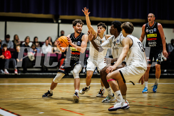 Basketball, Basketball Zweite Liga 2023/24, Grunddurchgang 1.Runde, Basket Flames, Mattersburg Rocks, Paul Schuecker (19)