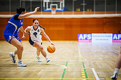 Basketball, Win2Day Basketball Damen Superliga 2024/25, Supercup 5. Runde, Vienna Timberwolves, DBB Wels, Elisa Khamis (1)