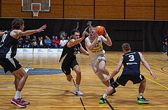 Basketball Zweite Liga 2024/25, Grunddurchgang 20.Runde Raiders Tirol vs. Raiffeisen Mattersburg Rocks


