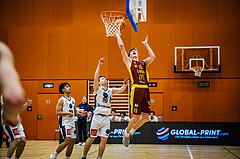 Basketball, Basketball Zweite Liga 2024/25, Grunddurchgang 20.Runde, Vienna Timberwolves, Traiskirchen Lions NexGen, Erik Dietz (15)