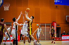 Basketball, Basketball Zweite Liga 2024/25, Grunddurchgang 20.Runde, Vienna Timberwolves, Traiskirchen Lions NexGen, Anes Avdic (7)