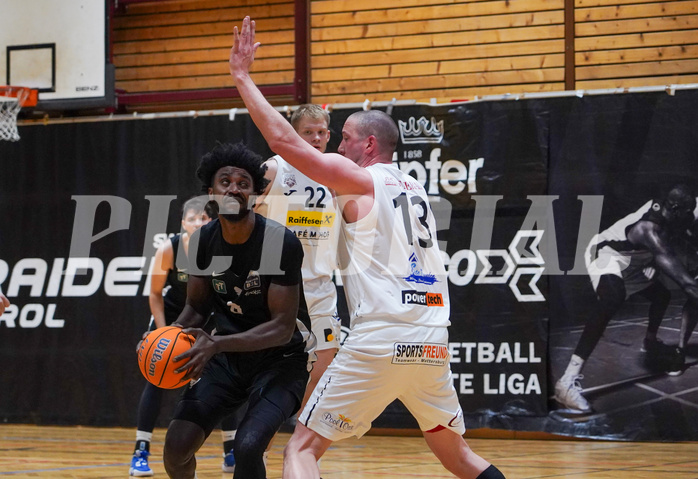 Basketball Zweite Liga 2024/25, Grunddurchgang 20.Runde Raiders Tirol vs. Raiffeisen Mattersburg Rocks


