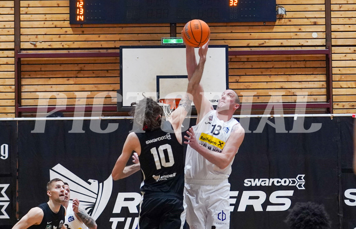 Basketball Zweite Liga 2024/25, Grunddurchgang 20.Runde Raiders Tirol vs. Raiffeisen Mattersburg Rocks



