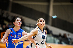 Basketball, Win2Day Basketball Damen Superliga 2024/25, Supercup 5. Runde, Vienna Timberwolves, DBB Wels, Magdalena Spanring (93), Johanna Mölls (4)