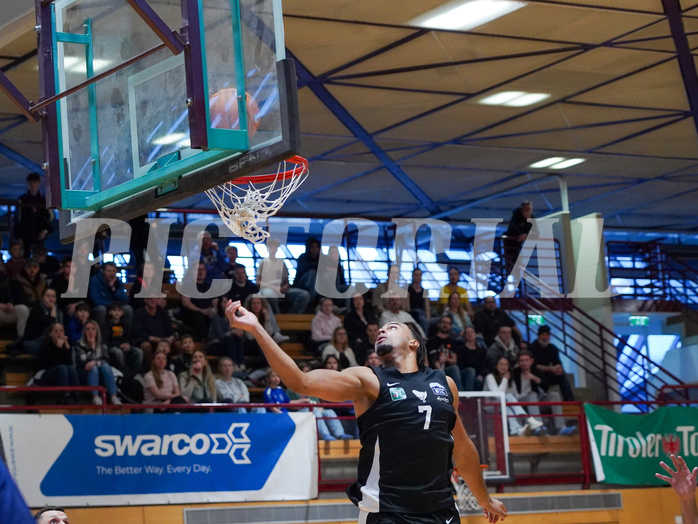 Basketball Zweite Liga 2024/25, Grunddurchgang 20.Runde Raiders Tirol vs. Raiffeisen Mattersburg Rocks


