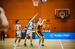 Basketball, Basketball Zweite Liga 2024/25, Grunddurchgang 20.Runde, Vienna Timberwolves, Traiskirchen Lions NexGen, Erik Dietz (15)