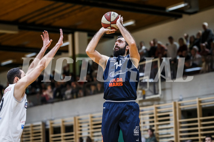 Basketball, Basketball Zweite Liga, Grunddurchgang 14.Runde, Mattersburg Rocks, BBC Nord, F. Petrovic (14)