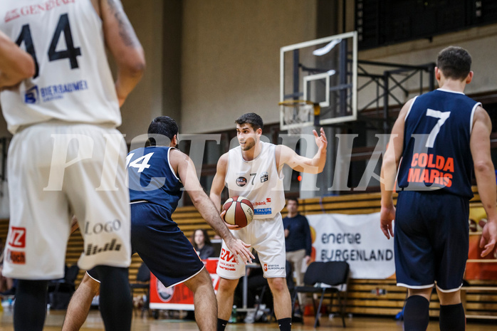 Basketball, Basketball Zweite Liga, Grunddurchgang 14.Runde, Mattersburg Rocks, BBC Nord, Marko SOLDO (7)