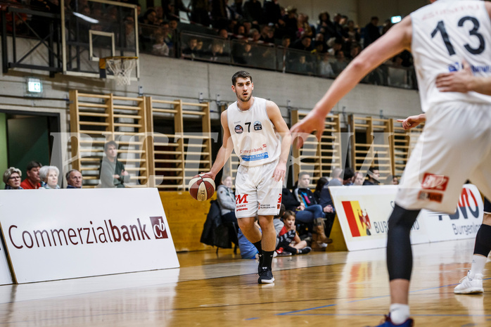 Basketball, Basketball Zweite Liga, Grunddurchgang 14.Runde, Mattersburg Rocks, BBC Nord, Marko SOLDO (7)