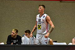 Basketball Superliga 2020/21, Grunddurchgang 13. Runde Flyers Wels vs. Oberwart, Aleksandar Andjelkovic (10),
