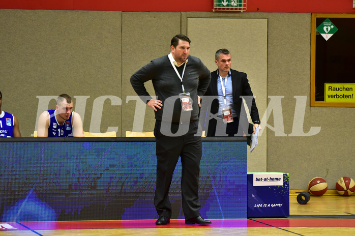 Basketball Superliga 2020/21, Grunddurchgang 13. Runde Flyers Wels vs. Oberwart, Horst Leitner (Head Coach),
