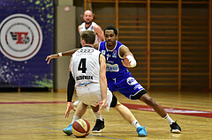 Basketball Superliga 2020/21, Grunddurchgang 13. Runde Flyers Wels vs. Oberwart, Jan Raszdevsek (4)
