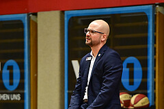 Basketball Superliga 2020/21, Grunddurchgang 13. Runde Flyers Wels vs. Oberwart, Sebastian Waser (Head Coach),
