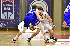Basketball Superliga 2020/21, Grunddurchgang 13. Runde Flyers Wels vs. Oberwart, Elvir Jakupovic (21),
