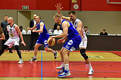 Basketball Superliga 2020/21, Grunddurchgang 13. Runde Flyers Wels vs. Oberwart, Davor Lamesic (7),
