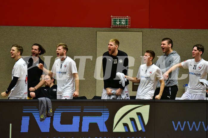 Basketball Superliga 2020/21, Grunddurchgang 13. Runde Flyers Wels vs. Oberwart, Konstantin Waser (8), Tomas Rimsa (13), Danilo Tepic (9), Elvir Jakupovic (21),