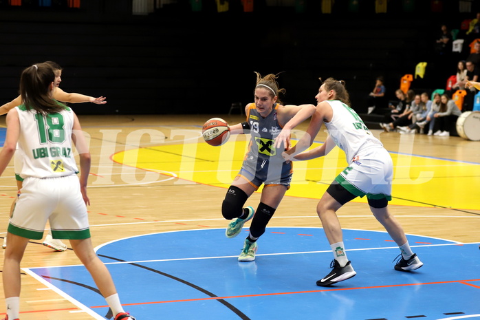 03.10.2021, Basketball Damen Superliga 2021/22, Grunddurchgang 3.Runde,  
UBI Graz vs. Klosterneuburg Duchess