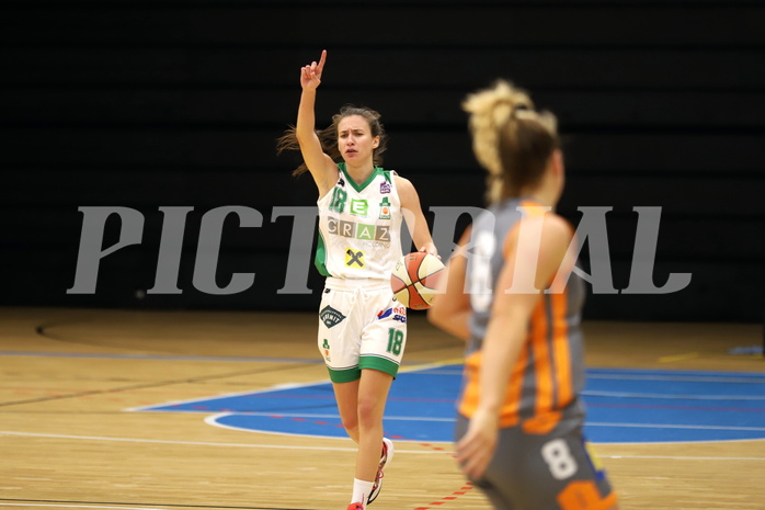 03.10.2021, Basketball Damen Superliga 2021/22, Grunddurchgang 3.Runde,  
UBI Graz vs. Klosterneuburg Duchess