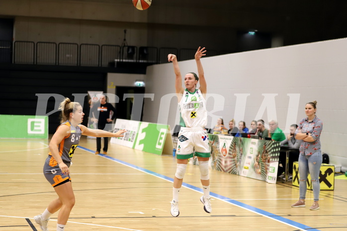 03.10.2021, Basketball Damen Superliga 2021/22, Grunddurchgang 3.Runde,  
UBI Graz vs. Klosterneuburg Duchess