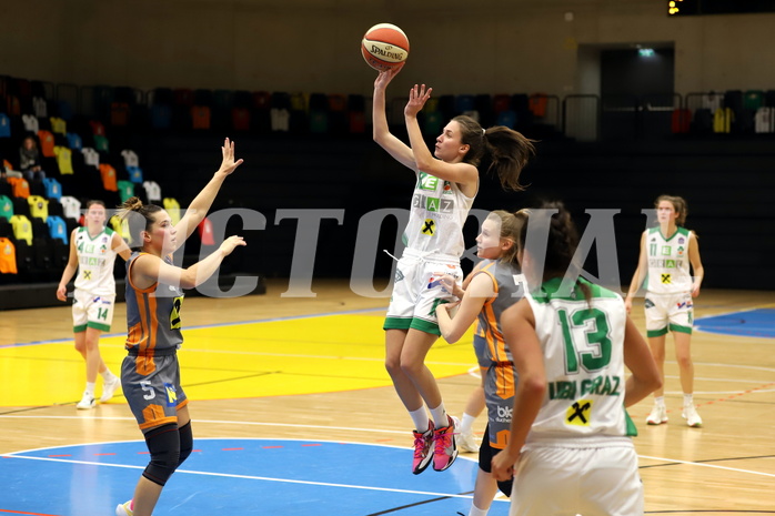 03.10.2021, Basketball Damen Superliga 2021/22, Grunddurchgang 3.Runde,  
UBI Graz vs. Klosterneuburg Duchess