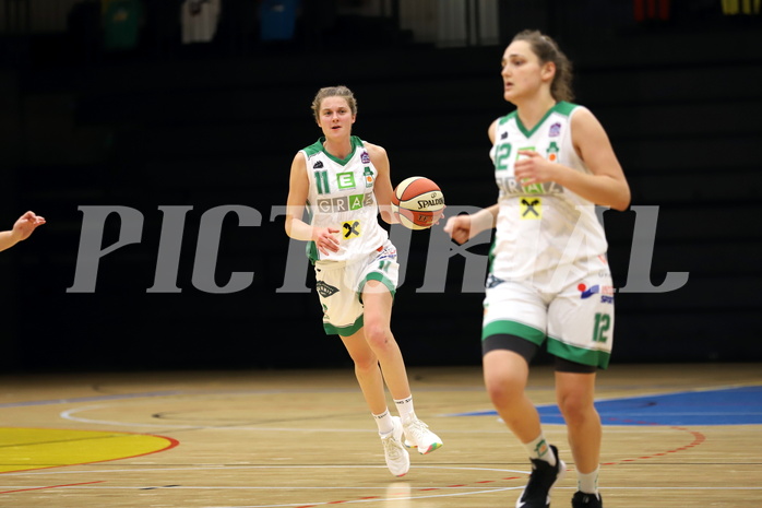 03.10.2021, Basketball Damen Superliga 2021/22, Grunddurchgang 3.Runde,  
UBI Graz vs. Klosterneuburg Duchess