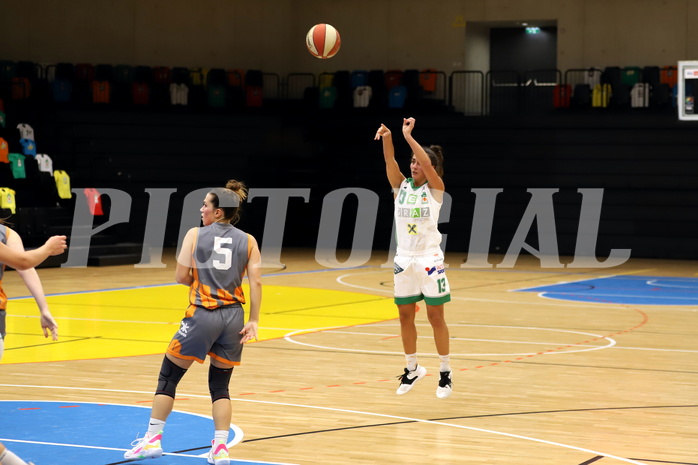 03.10.2021, Basketball Damen Superliga 2021/22, Grunddurchgang 3.Runde,  
UBI Graz vs. Klosterneuburg Duchess