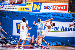 Basketball Basketball Superliga 2021/22, 4. Qualifikationsrunde Traiskirchen Lions vs. Klosterneuburg Dukes